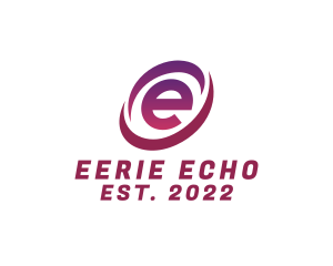 Modern Letter E logo design