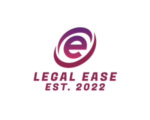 Modern Letter E logo