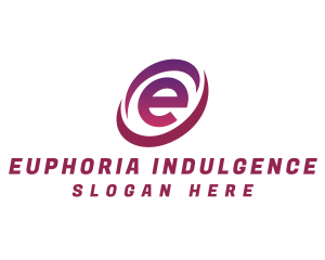 Digital Tech Letter E logo