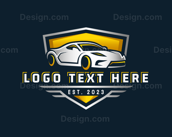 Car Transportation Detailing Logo
