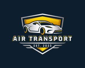 Car Transportation Detailing logo design