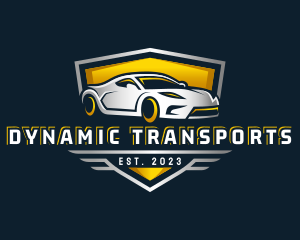 Car Transportation Detailing logo design