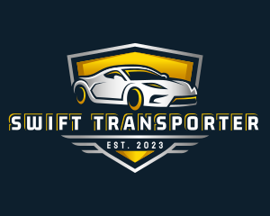 Car Transportation Detailing logo design