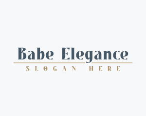 Elegant Luxury Business logo design