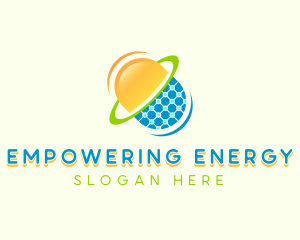 Energy Solar Panel logo design