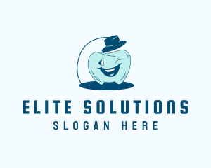 Top Hat Tooth logo design