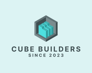 Software Programming Cube logo design