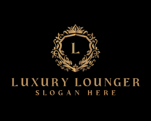 Luxury Crown Crest logo design