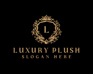 Luxury Crown Crest logo design