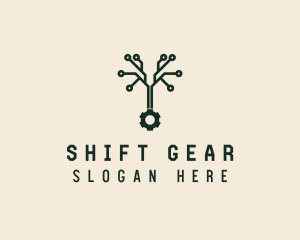 Biotech Research Gear logo design