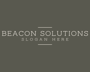 Elegant Consulting Business logo design