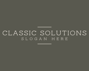 Elegant Consulting Business logo design