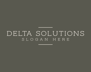 Elegant Consulting Business logo design