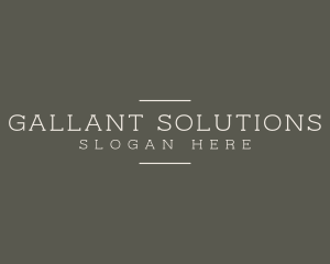 Elegant Consulting Business logo design