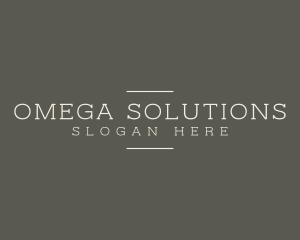 Elegant Consulting Business logo design