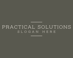 Elegant Consulting Business logo design