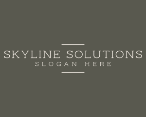 Elegant Consulting Business logo design