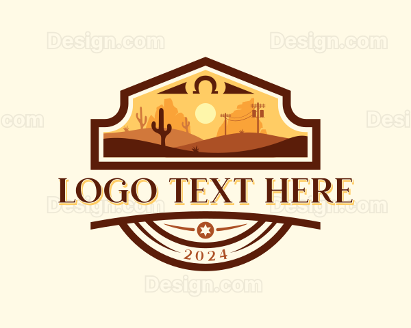 Sand Desert Outdoor Logo
