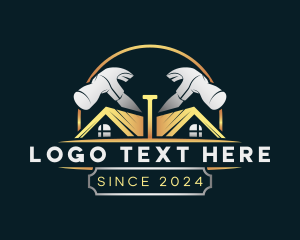 Hammer Renovation Contractor Logo