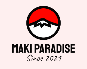 Japanese Mountain Peak logo design