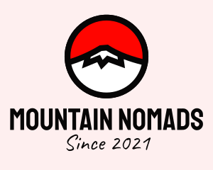 Japanese Mountain Peak logo design