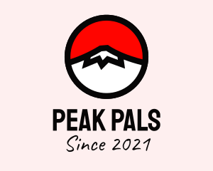 Japanese Mountain Peak logo design