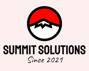 Japanese Mountain Peak logo