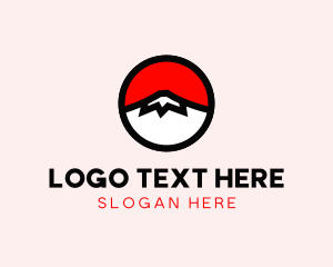 Japanese Mountain Peak logo