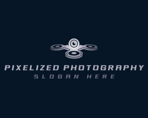 Drone Camera Surveillance logo design