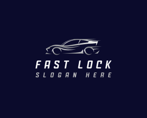 Car Fast Racing  logo design