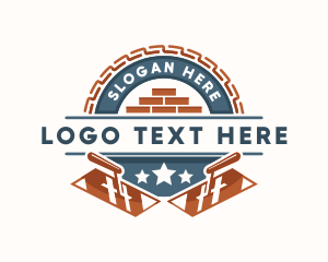 Masonry Bricklaying Construction logo