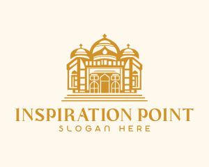 Arabic Worship Mosque logo