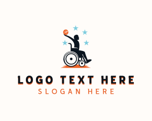 Disabled Basketball Paralympic logo