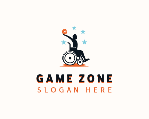 Disabled Basketball Paralympic logo