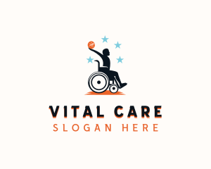 Disabled Basketball Paralympic logo