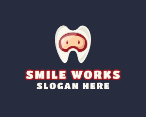 Tooth Helmet Dental logo design