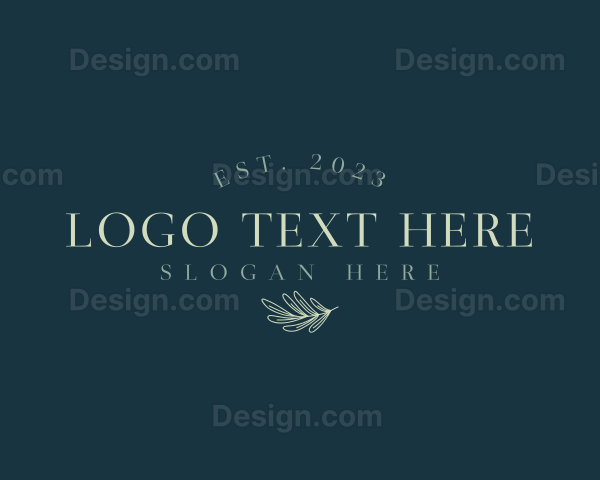 Simple Elegant Branding Logo