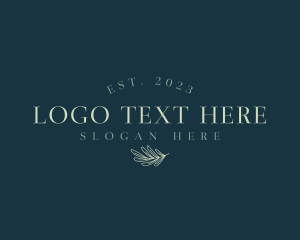 Simple Elegant Branding Logo