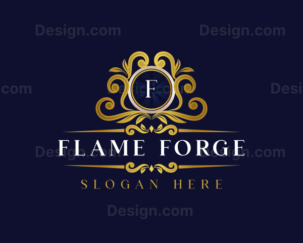 Luxury Floral Boutique Logo