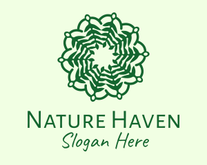 Nature Fern Pattern  logo design