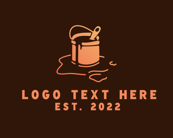 Bucket logo example 2