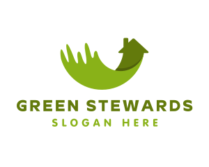 Green House Paint logo design