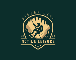 Survival Caving Adventure logo design