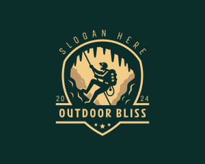 Survival Caving Adventure logo design