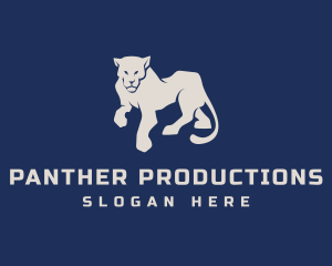 Wild Panther Feline  logo