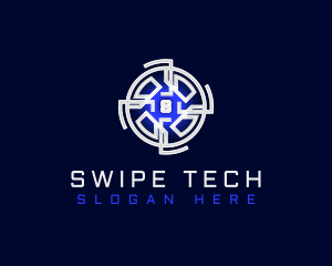 Digital Cryptocurrency Tech logo design