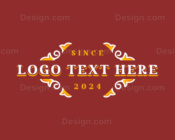 Decorative Luxury Boutique Logo