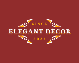 Decorative Luxury Boutique logo design