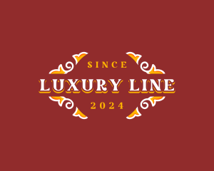 Decorative Luxury Boutique logo design