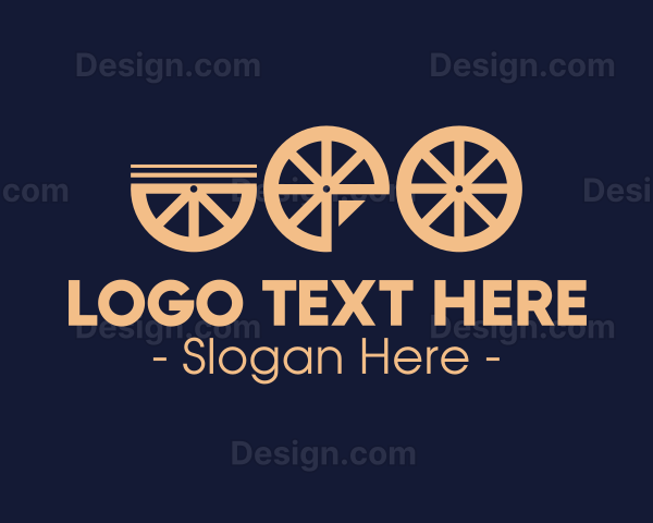 Cart Wagon Wheels Logo